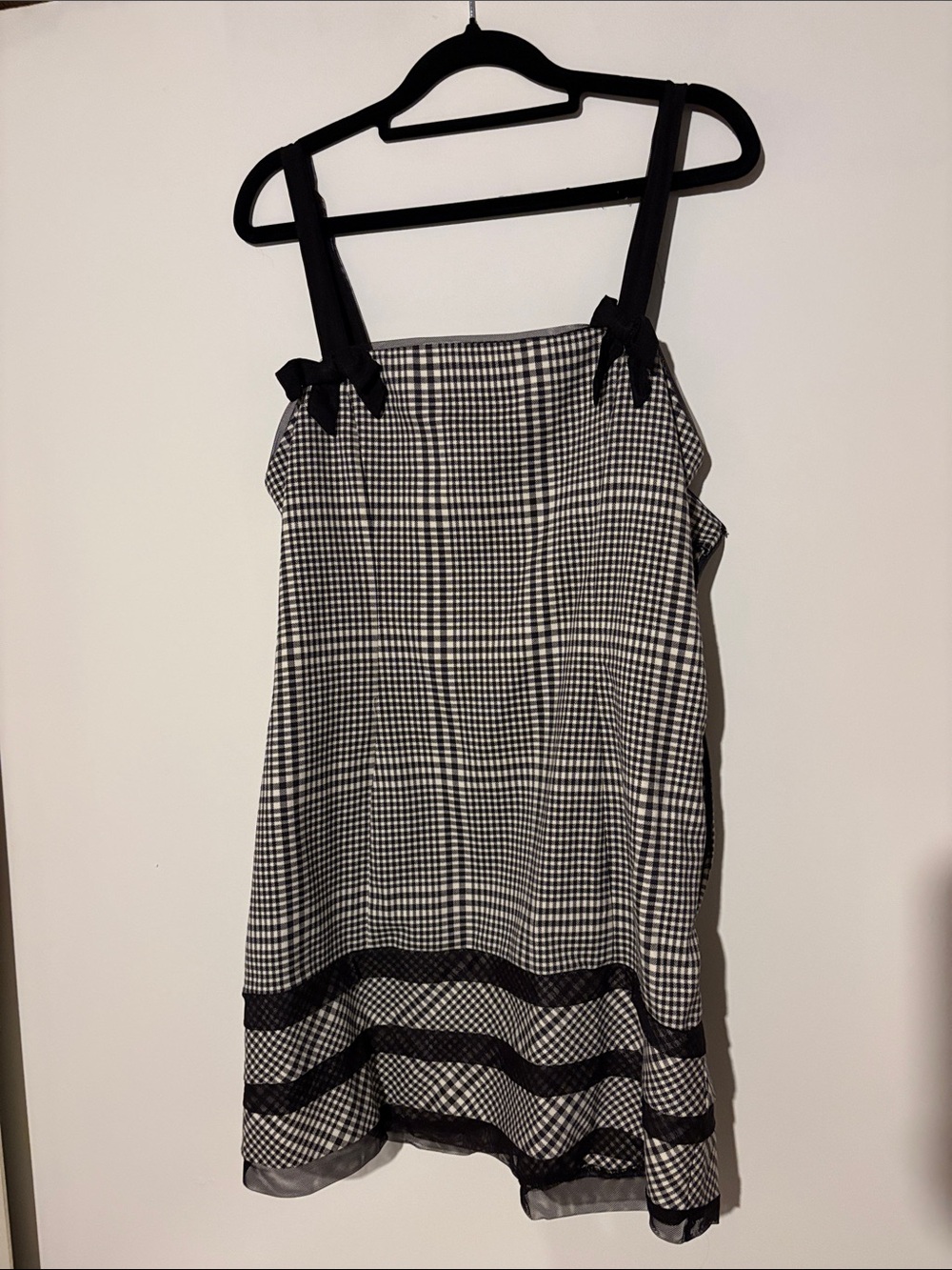Kimchi Blue gingham mini dress